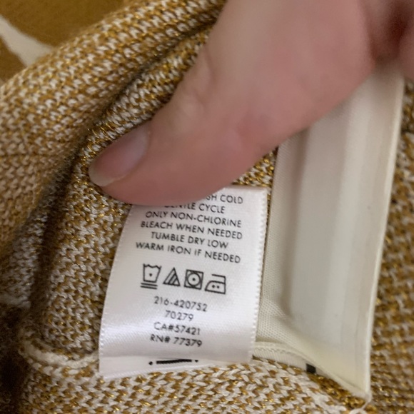 Ann Taylor Fan Leaf Sweater Dress - Picture 8 of 10